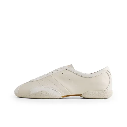 PANE Cool Breeze Light Training Model Porcelain White Porcelain Cushioning Low Top Casual Shoes Unisex White