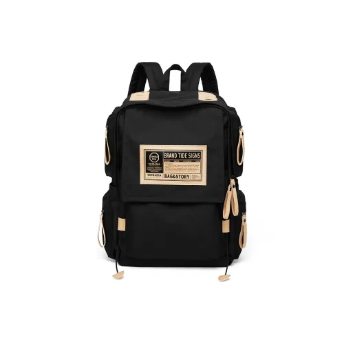 VIHUS Oxford Рюкзак Стандартный Унисекс Черный Хаки