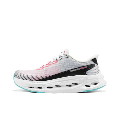 Skechers WOMEN'S GO Series Дышащий Верх Поддержка Низкий Топ Повседневные Беговые Кроссовки Женские Белые