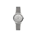 Циферблат серебристого цвета