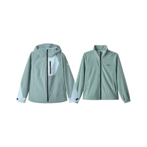 Skechers Куртка Женская Свинцово-зеленая