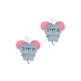 Мышка, кукла, украшение, 2 штуки