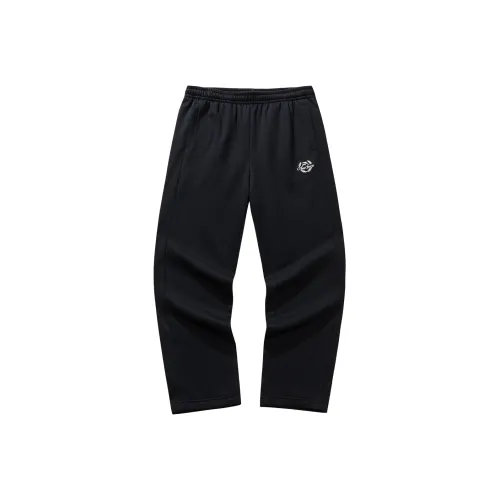 ANTA Вязаные тренировочные брюки мужской основной черный