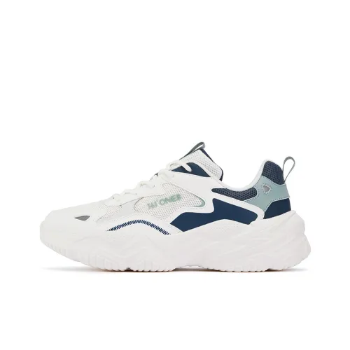 361° Croissant кожа сетка устойчивая к истиранию амортизаторы низкий топ повседневная обувь мужской ностальгический синий