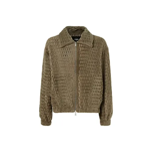 FENDI FW25 Velvet Feel Куртка Мужская