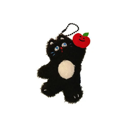 A Little Tide To Play Little Apple Котенок Brown Bear Charm Plush Pendant 8 см Высота