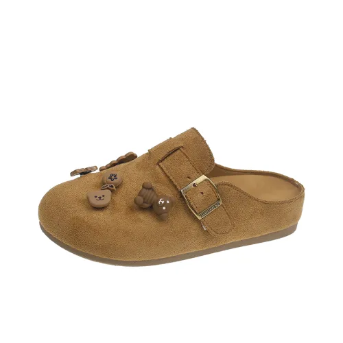 FHPTM Резиновая подошва устойчивая к истиранию против запахов домашние тапочки для женщин