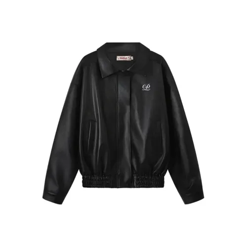 DGOLD Отложной воротник Байкер PU кожа Куртка Пальто Женские