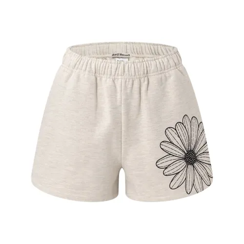 MARDI MERCREDI SS25 Повседневные шорты Корейский стиль Женские