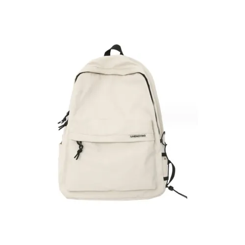 Eight Small Million Нейлон Рюкзак Унисекс Экрю Темно-Черный