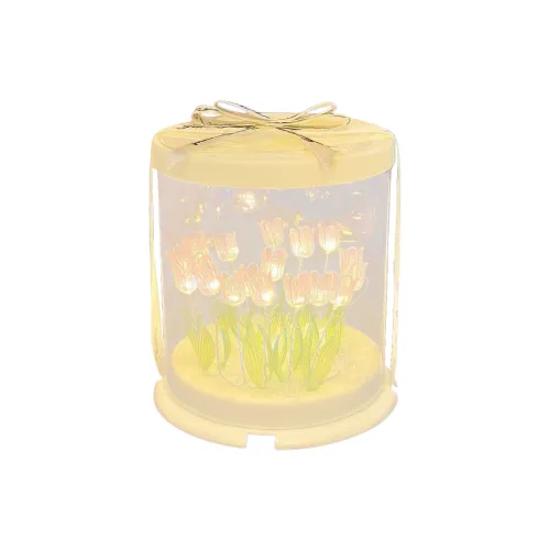 CANEXT Торт Коробка Романтический Атмосфера Свет Тюльпан Море цветов Ночные Светильники DIY Игрушки