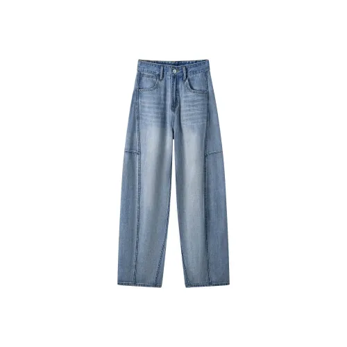 Tonlion Blue Women's Jeans Тонлион Синий Женские Джинсы