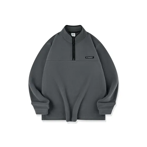 QIAODAN T-Рубашка Мужская Грозовая Серый