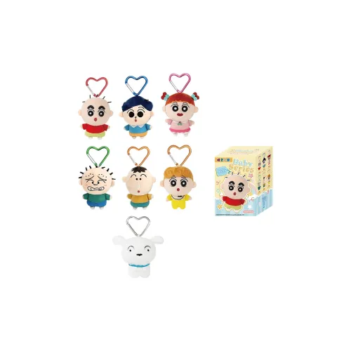 Crooked Melon Production Карандаш SHIN Chan Baby Series Плюшевый Charm Mystery Box Blind Boxes