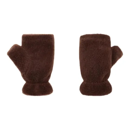 Moncler Полиэстер Перчатки Унисекс Коричневый