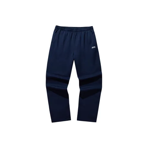 Anta Вязаные тренировочные брюки мужские Pure темно-синие