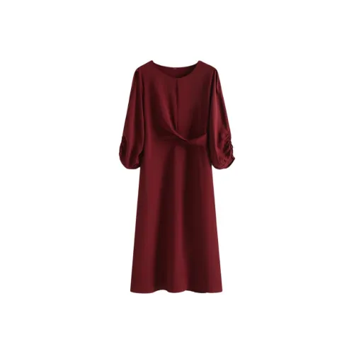 TUCANO Длинное платье с длинными рукавами женское