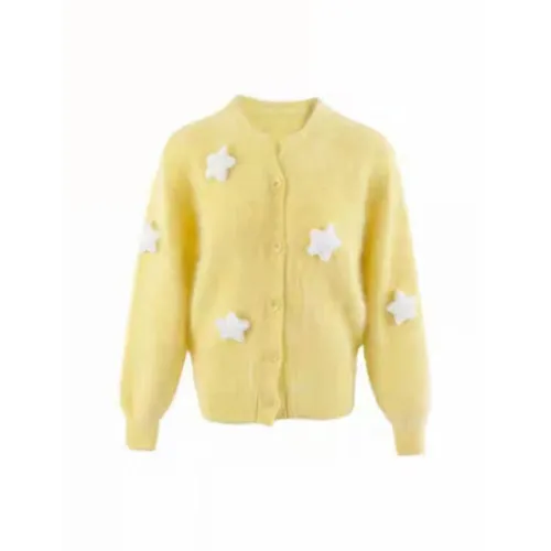 PLAY BUSH Желтый Женский Трикотаж