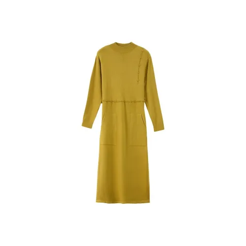 TUCANO Длинное платье с длинными рукавами женское