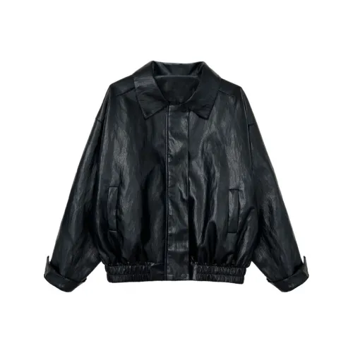 Hirono Journal Осенне-зимняя кожаная куртка для женщин