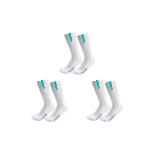 P.R IND Бедро High Носки Унисекс Trace Белый