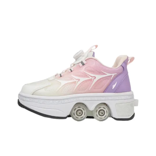 Kuding Дышащий Баланс Поддержка Низкий Топ Детские Скейтборды Подростки