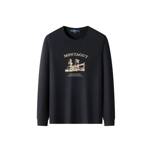 Montagut Мужские черные свитшоты