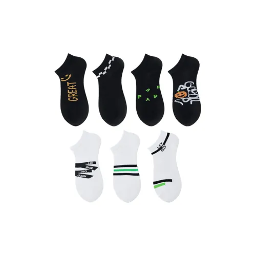 Удобный и освежающий носки No Show мужские упаковка из 7 пар