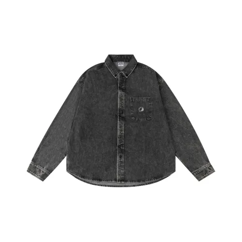 OWSTORE Темно-серые унисекс рубашки