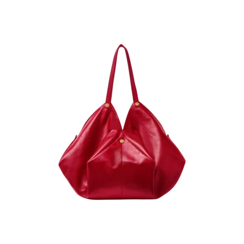 VERSACE Protea Кожа Сумка через плечо Большая Женская Красная