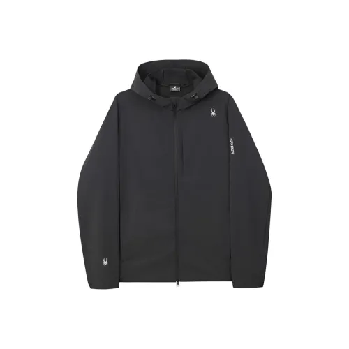 SPYDER Мужские черные куртки