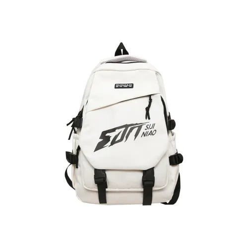 CREAM BEAR Нейлон Рюкзак Стандартный Белый Серый Черный Красный Синий