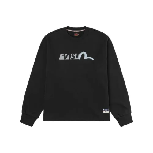 EVISU Черный Мужской Свитшот