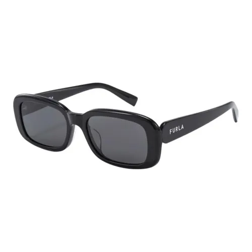 Furla Пластиковая оправа Прямоугольные Солнцезащитные очки Унисекс Многоцветные