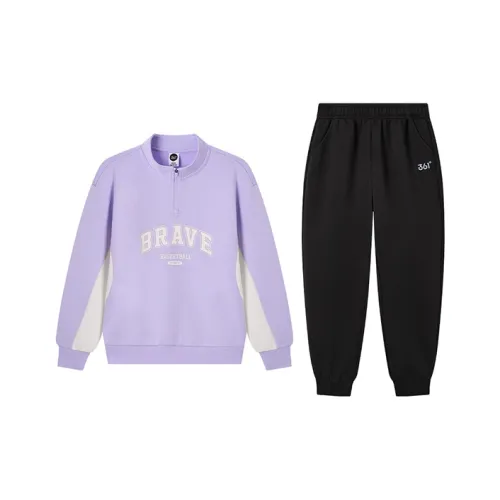 361°KIDS Повседневная Спортивная Одежда 2 Предмета Комплект Фиолетовый Детский