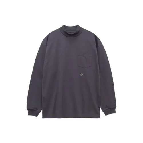 Nanamica FW25 OOAL Средний воротник L S футболка рубашка мужская