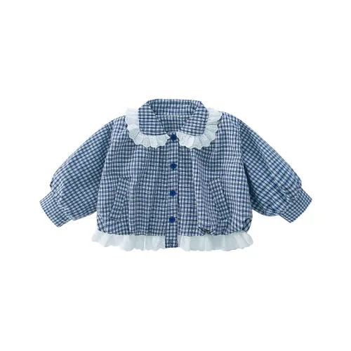 La Cergo Клетка Кружево Куртки Пальто Детский