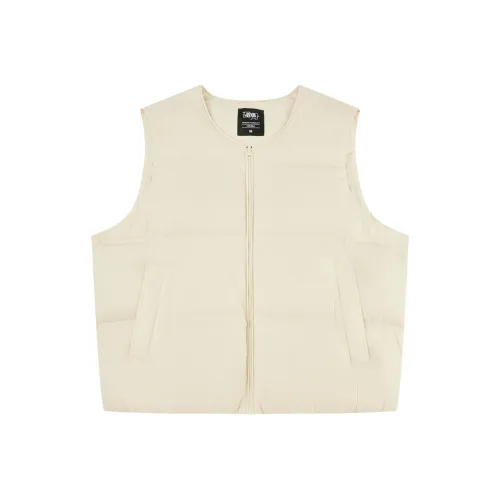 QIAODAN Кремовый Белый Женский Жилеты