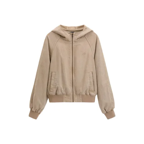 GAP Хаки Женское Пальто