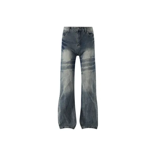 YK YB YK YB x Tao Huang Джинсы Унисекс