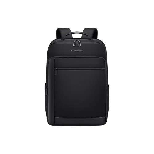 GOLF Ткань Рюкзак Мужской Теневой Черный