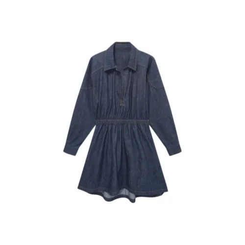 IMMI Длинное платье с длинными рукавами женское