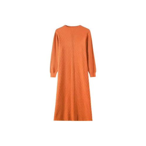 TUCANO Длинное платье с длинными рукавами женское