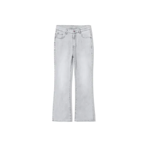 MEXISHION Бетон Серый Унисекс Джинсы