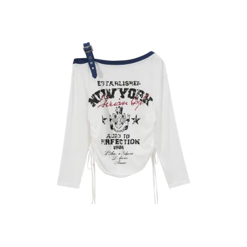 ZCDECO Белые Женские T-рубашки