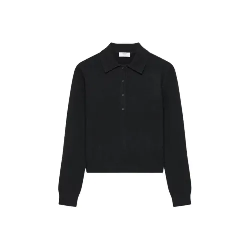 ARITZIA FW25 Bare кашемир POLO длинный рукав кашемир свитер женский
