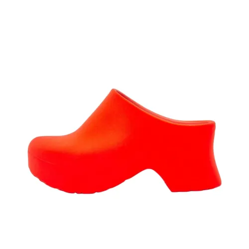 LOEWE Резина Домашние Тапочки Женские Оранжевые