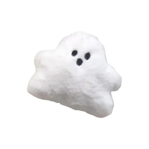 Nodding Bud Bug Причудливый Милый Призрак Белый Украшение Плюшевый Подвеска 8 см Высокий