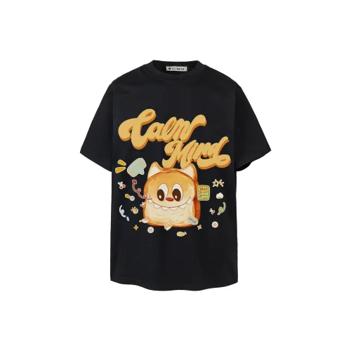 CALMMIND Черный Унисекс T-рубашки