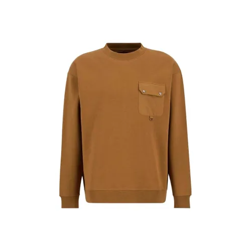 BARBOUR Желтый Мужской Свитшот